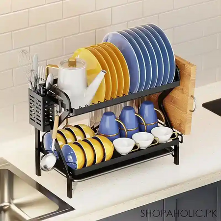 metal dish drainer holder image4