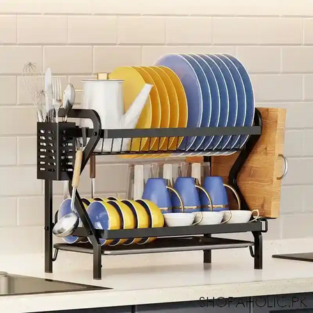metal dish drainer holder main image