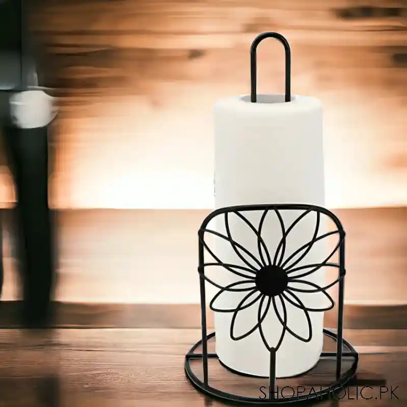 metal kitchen tissue paper roll holder main image