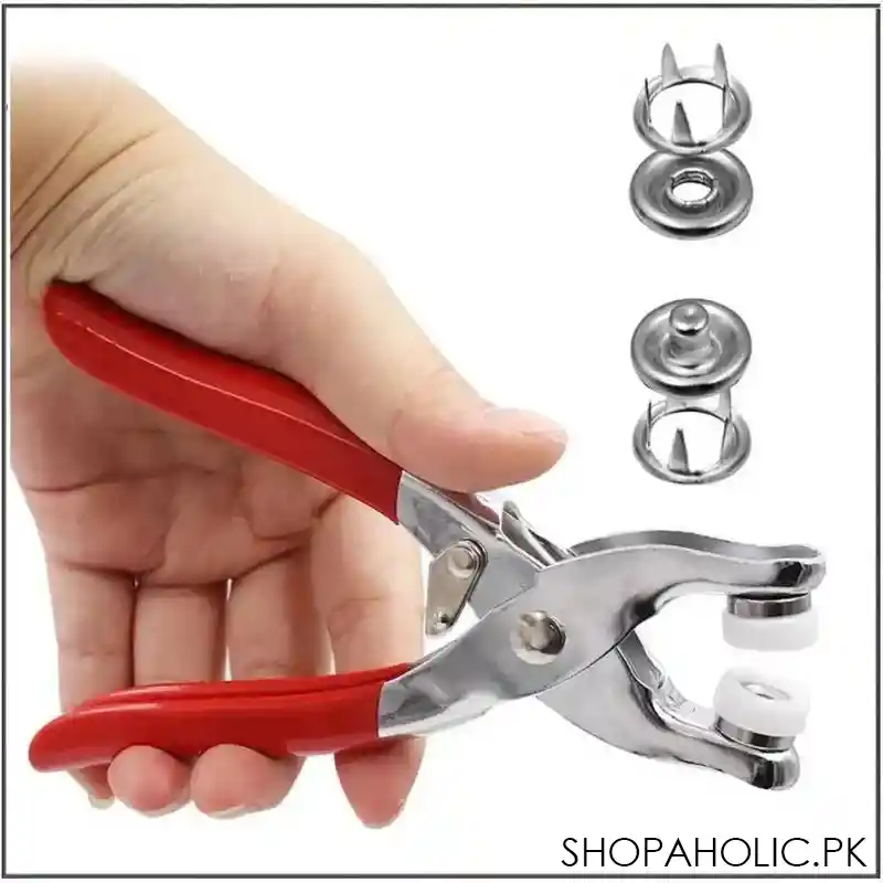 metal snap button plier image5