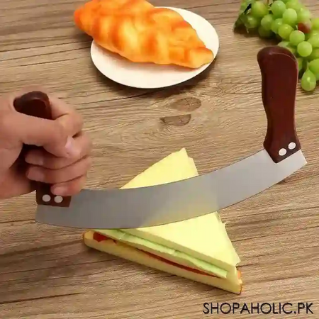 mezzaluna rocking vegetable chopper & mincing knife main image