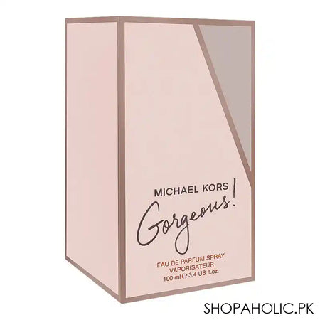 Michael Kors Gorgeous Eau De Parfum, For Men, 100ml - Image 4