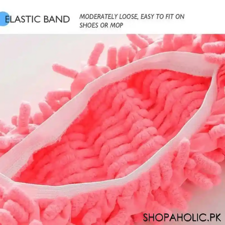 microfiber dust mop slipper foot cover (pair) image3