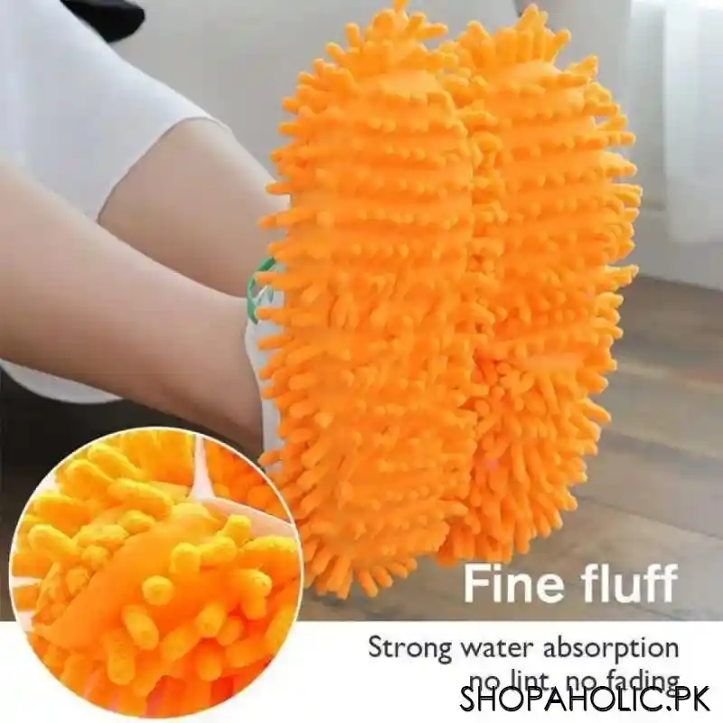 microfiber dust mop slipper foot cover (pair) main image