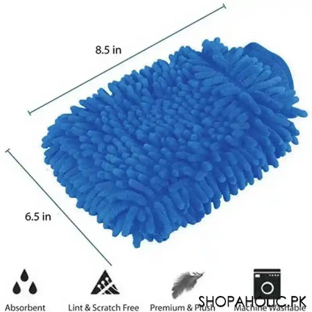 microfibre super mitt   ultrafine sponge fiber glove image2