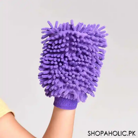 microfibre super mitt   ultrafine sponge fiber glove image5
