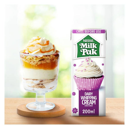 Nestle Milkpak Dairy Whipping Cream, Sweetened, 200ml - Image 6