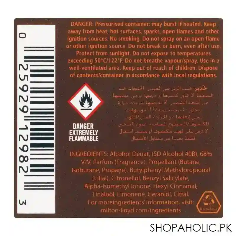 milton lloyd color me oud homme eau de parfum, for men, 90ml image3