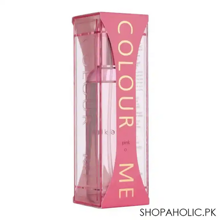 milton lloyd color me pink femme eau de parfum, for women, 100ml image2