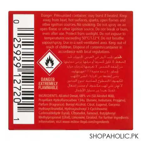 milton lloyd color me red femme eau de parfum, for women, 100ml image3