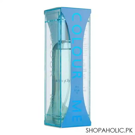 milton lloyd color me sky blue femme eau de parfum, for women, 100ml image2