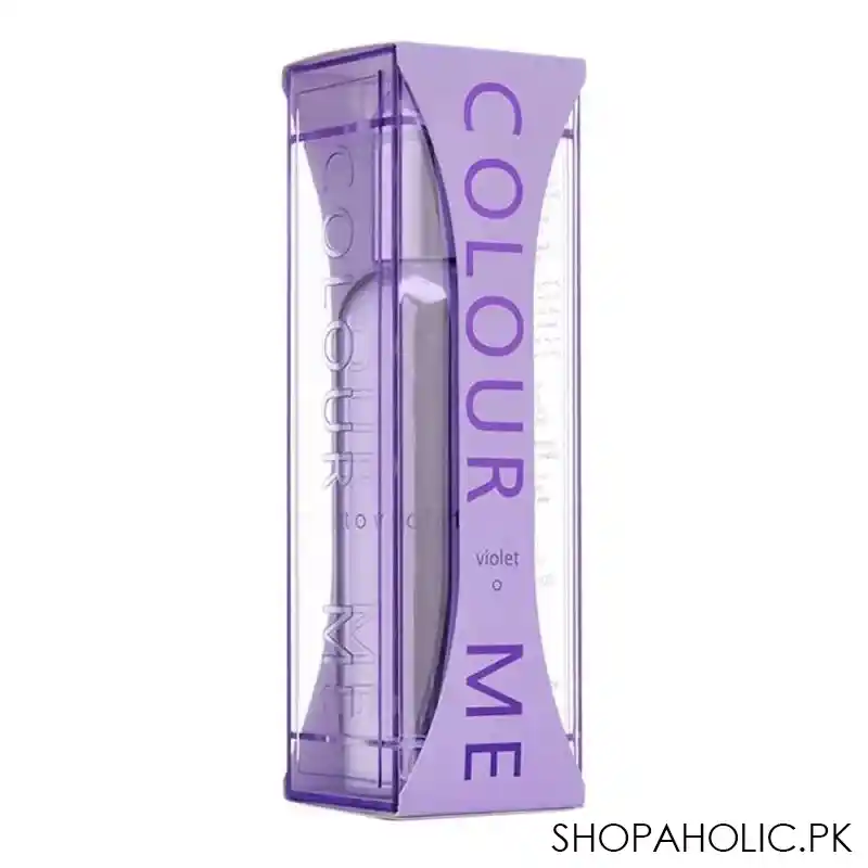 milton lloyd color me violet femme eau de parfum, for women, 100ml image2