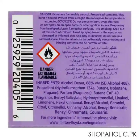 milton lloyd color me violet femme eau de parfum, for women, 100ml image3