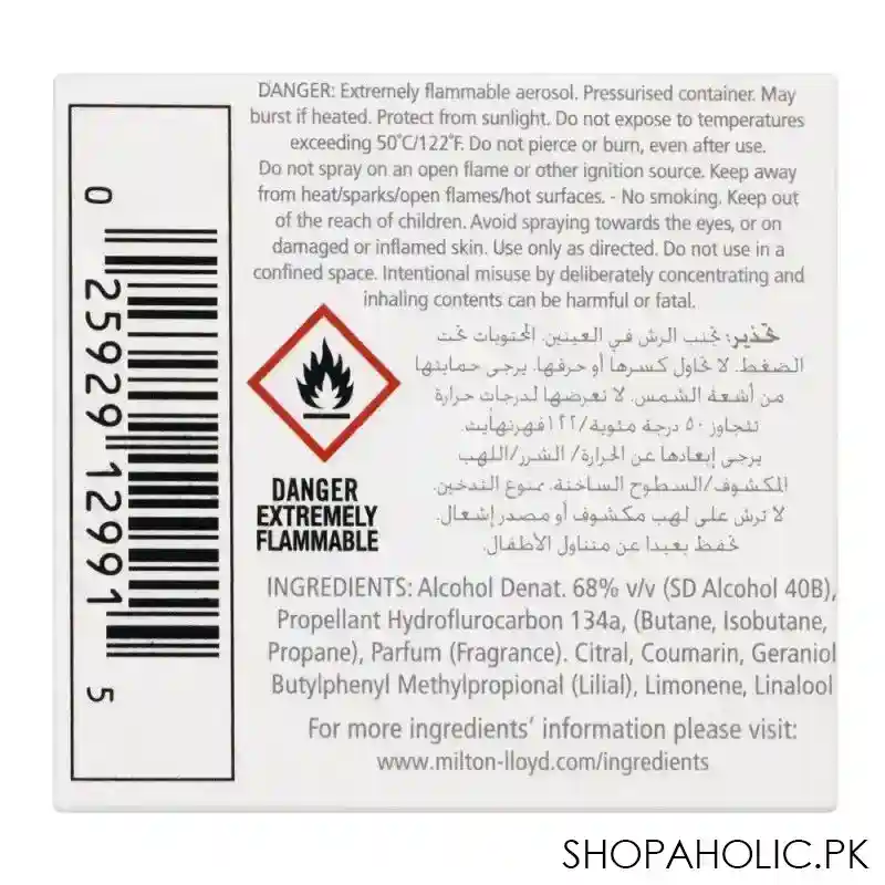 milton lloyd color me white homme eau de parfum, for men, 90ml image3