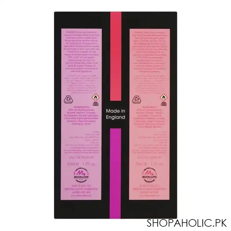 milton lloyd perfumer's choice for women gift set, valerie eau de parfum, 50ml + sofia eau de parfum, 50ml image3