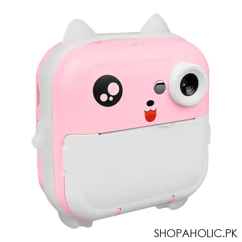 Mini Camera With Printer, Insta Print, Video & Photo Capture, HD Screen, Pink, 101326 - Image 4