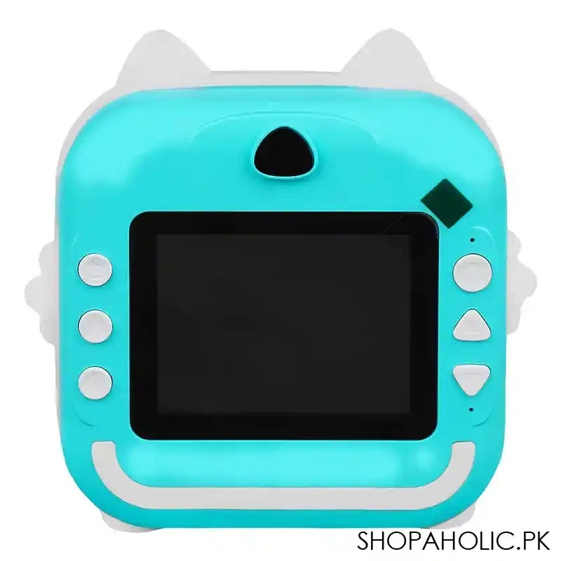 Mini Camera With Printer, Insta Print, Video & Photo Capture, HD Screen, Sea Green, 101326 - Image 5