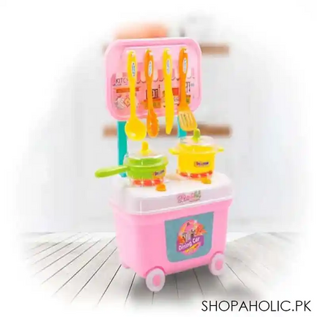mini chef kitchen trolley image2