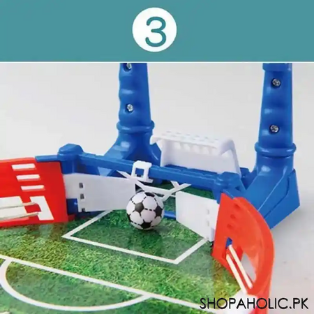 mini football tabletop arcade game toy for children image2