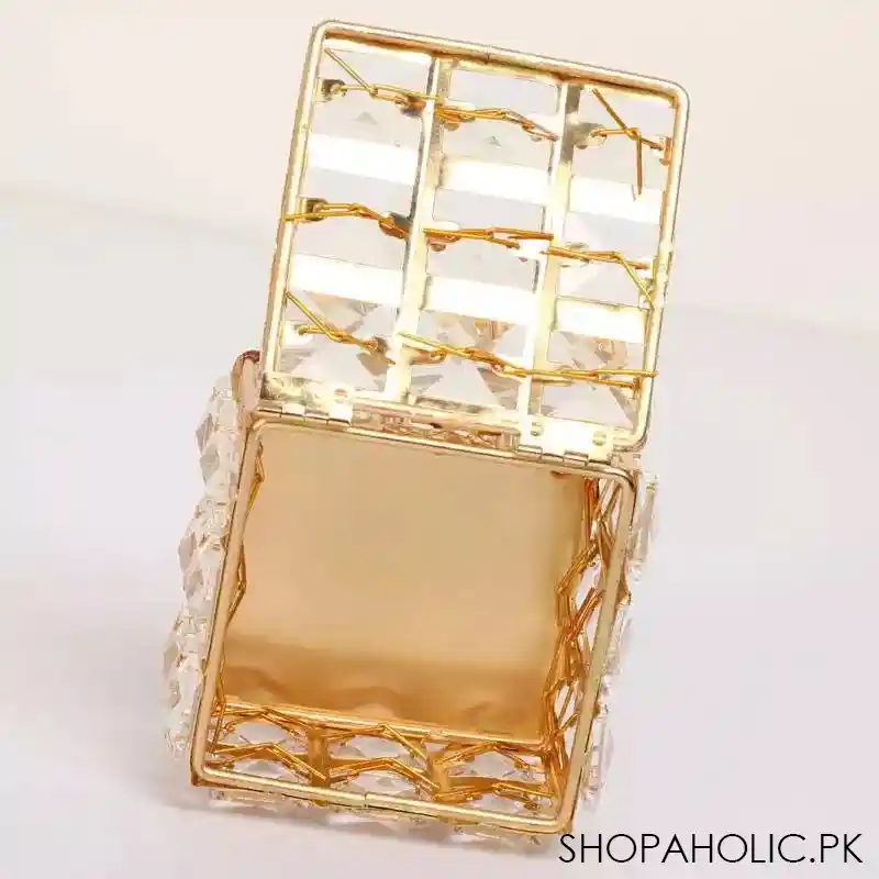mini pearl crystal jewelry box image4