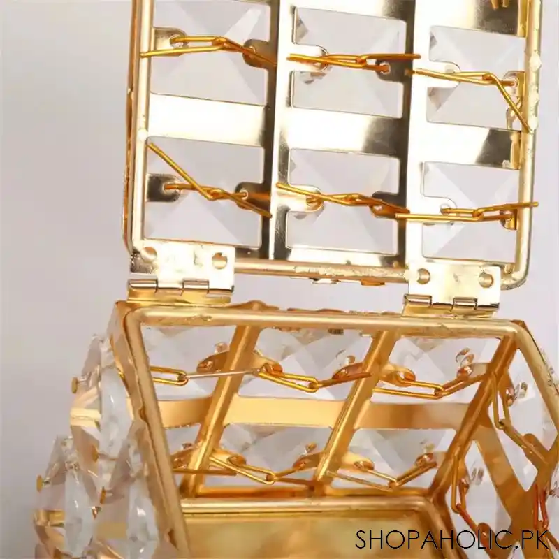 mini pearl crystal jewelry box image5