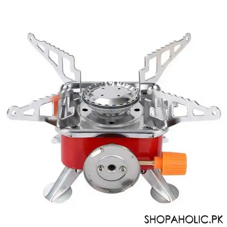mini portable foldable card type square stove k 202 with gas cylinder image9