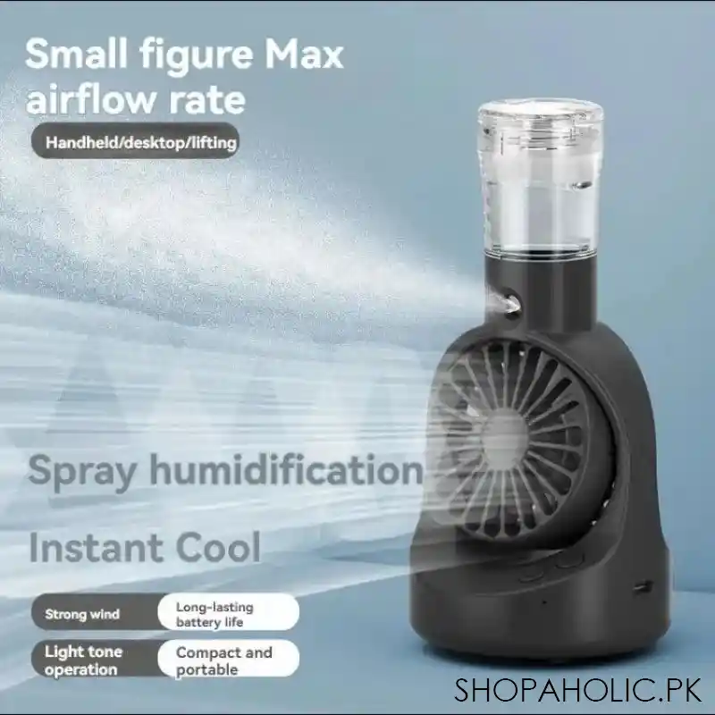 mini portable humidifying fan image2