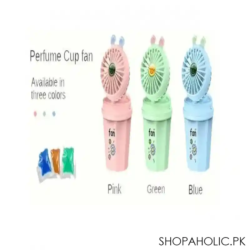 mini rechargeable cup style mist fan image3