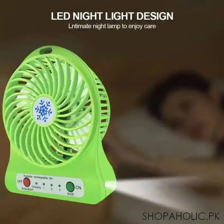 mini rechargeable fan image3
