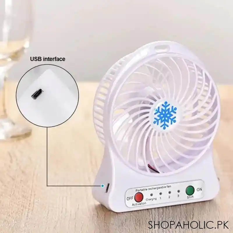 mini rechargeable fan image4