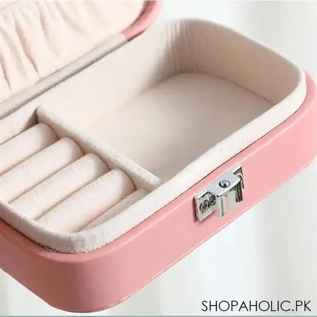 mini rectangular leather jewellery box image5