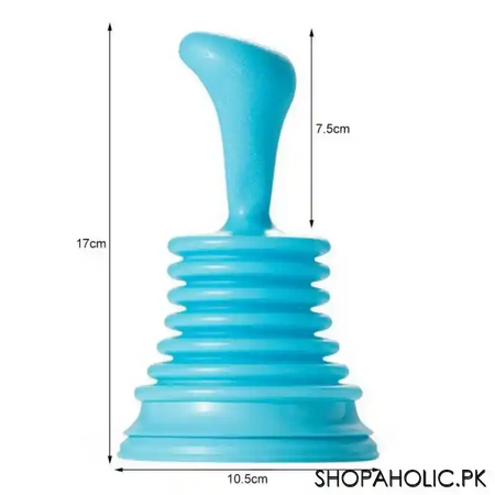 mini sink plunger with ergonomic handle image4