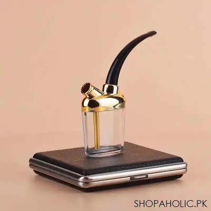mini smoking vape hookah water pipe for cigarette holder image3