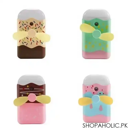 mini usb spray fan rechargeable image2