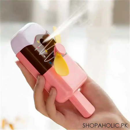mini usb spray fan rechargeable main image