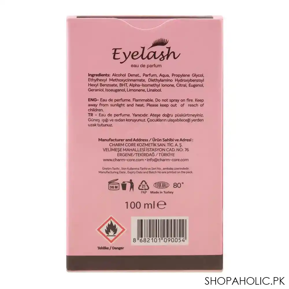 miriam marvels eyelash eau de parfum, fragrance for women, 100ml image3