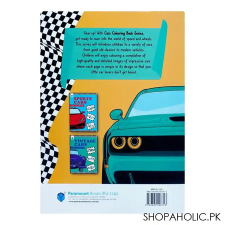 Modern Cars Coloring Book - Image 2