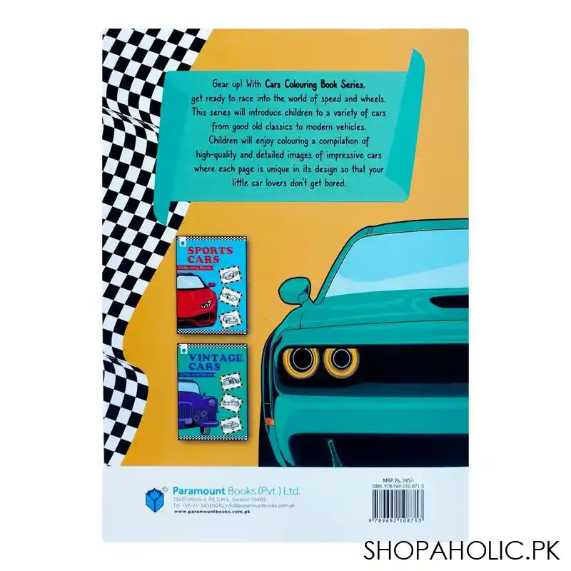 Modern Cars Coloring Book - Image 2
