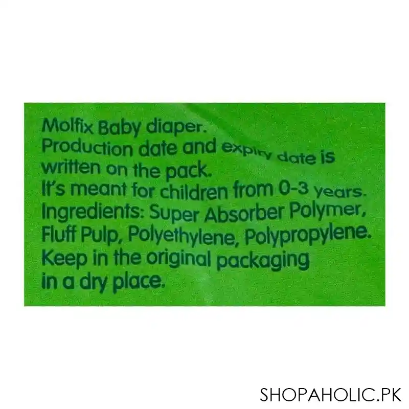 molfix diaper 4, maxi, 7 14kg, 54's image3