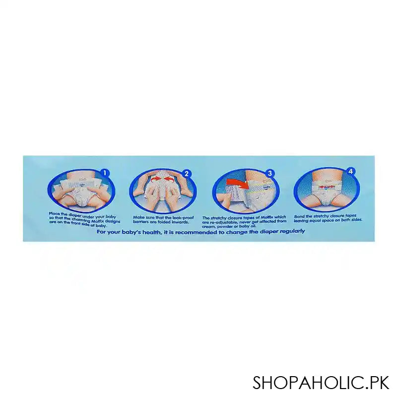 Molfix Diaper, Mini No-2, 3-6 kg, 35-Pack - Image 3