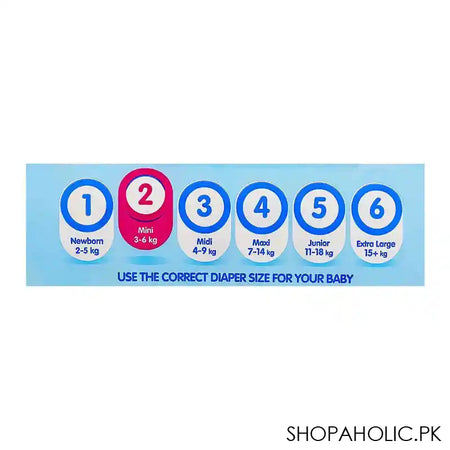Molfix Diapers Jumbo Economy Pack, Mini No-2, 3-6 kg, 70-Pack - Image 3