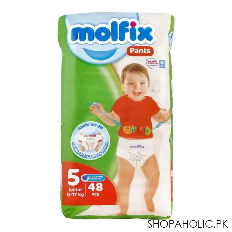 molfix pants 5 junior pants, 12 17kg, 48 pack main image
