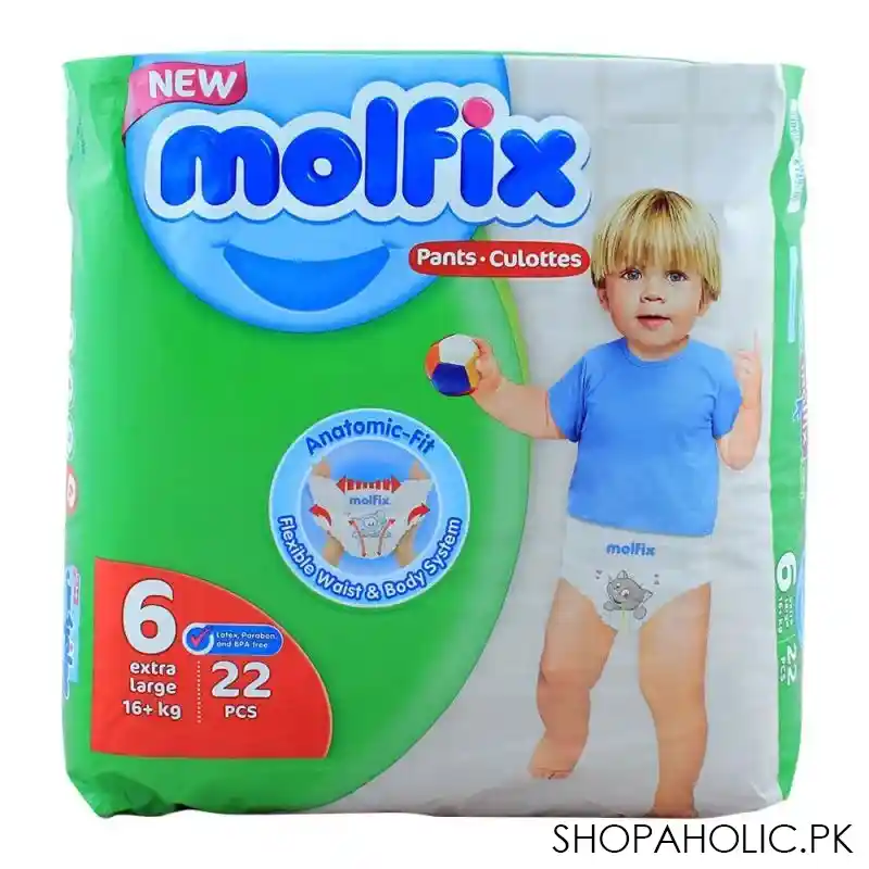 molfix pants no. 6, extra large 16+ kg, 22 pack main image