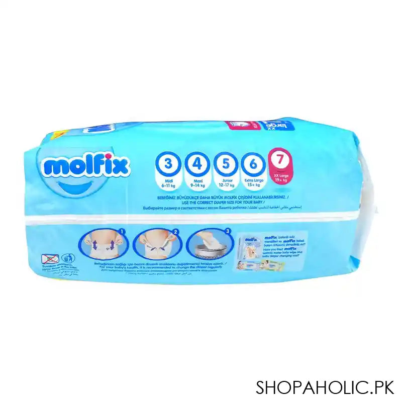 Molfix Pants No.7, XXLarge, 19+Kg, Advantage Pack Of 27 - Image 5