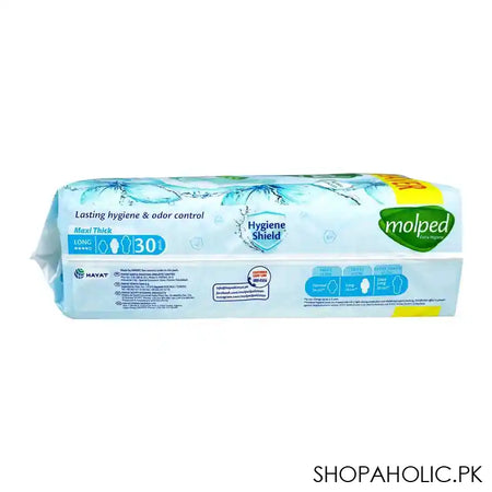 Molped Maxi Thick Extra Hygiene Shield, Long, 30-Pads Super Saver - Image 3