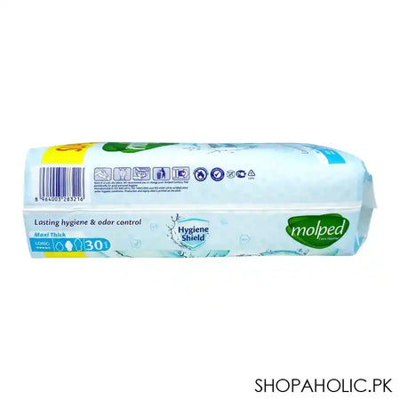 Molped Maxi Thick Extra Hygiene Shield, Long, 30-Pads Super Saver - Image 4