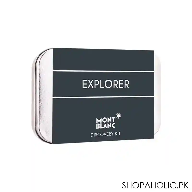 mont blanc explorer discovery kit, after shave 30ml, + shower gel, 30ml image2