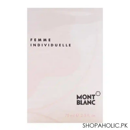 mont blanc femme individuelle eau de toilette 75ml image2