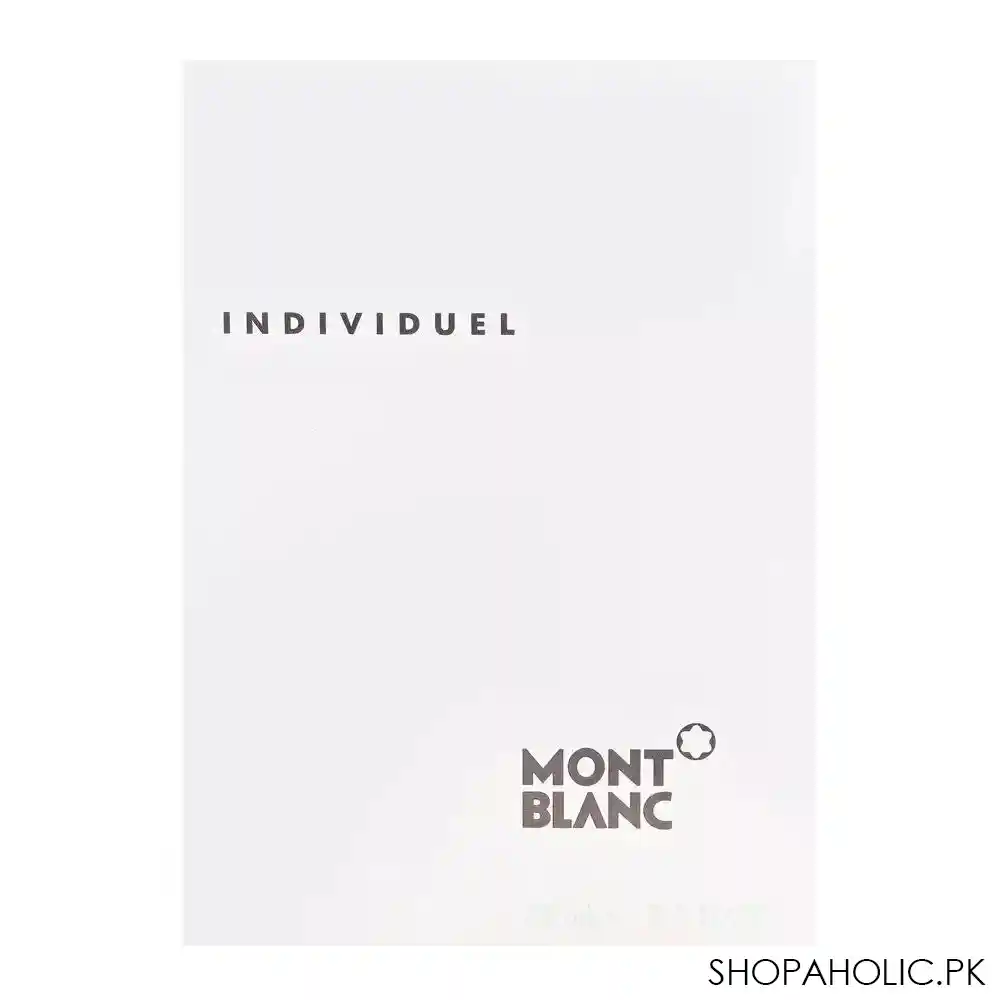 mont blanc individuel eau de toilette 75ml image2