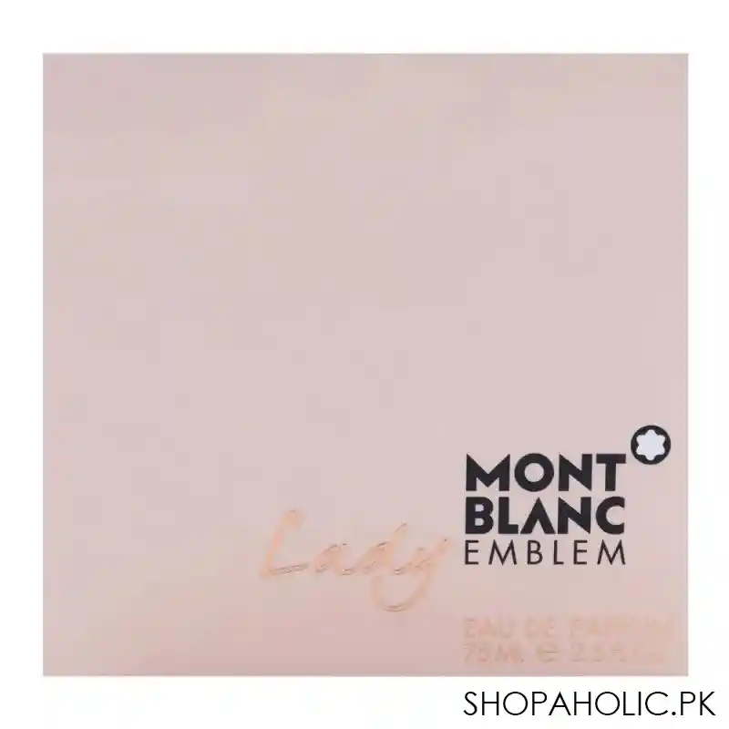 mont blanc lady emblem eau de parfum 75ml image2